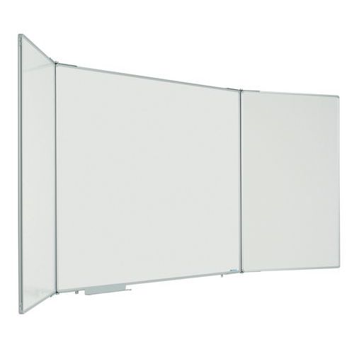 Quadro branco de 5 faces - Smit Visual