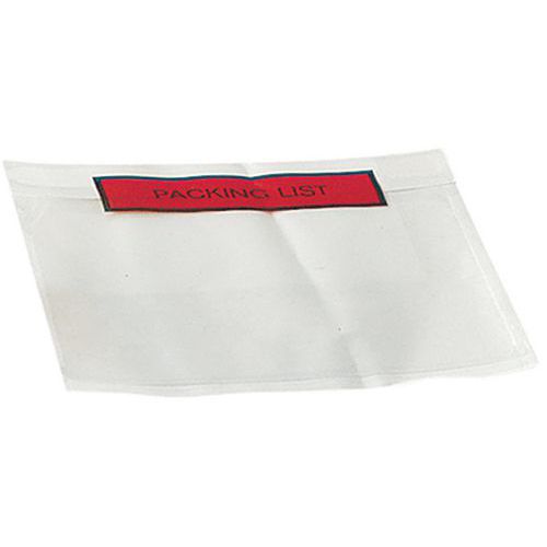 Envelope para guias de remessa - Packing list