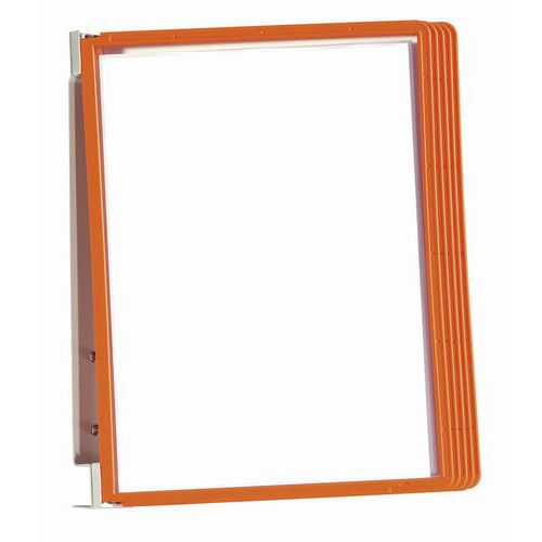 Porta documentos de parede Vario – 5 bolsas – A4 Porta documentos de parede Vario – 5 bolsas – A4