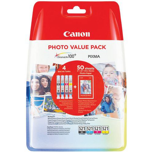 Cartucho de tinta - CLI-521 - Canon