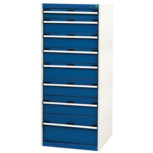 Armário com 9 gavetas Cubio – Bott