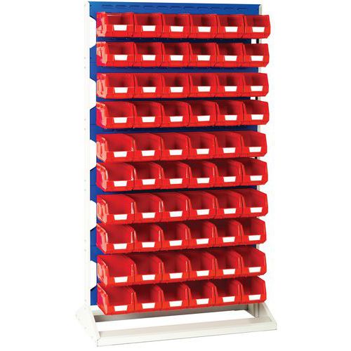 Rack bin fixo
