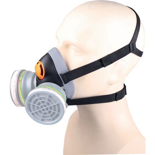 Semi-máscara nua em pp - sobre moldagem termoplástico