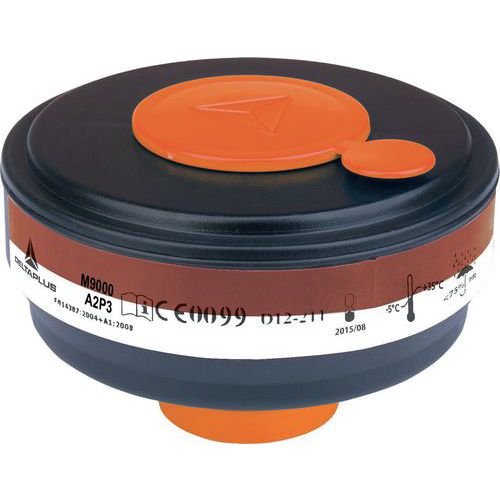 Caixa de 4 filtros a gás a2p3