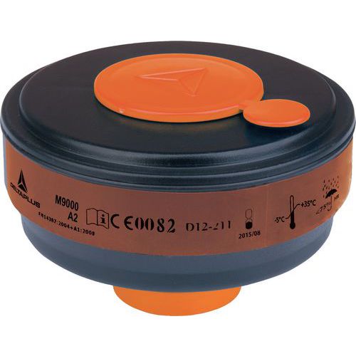 Caixa de 4 filtros a gás ax