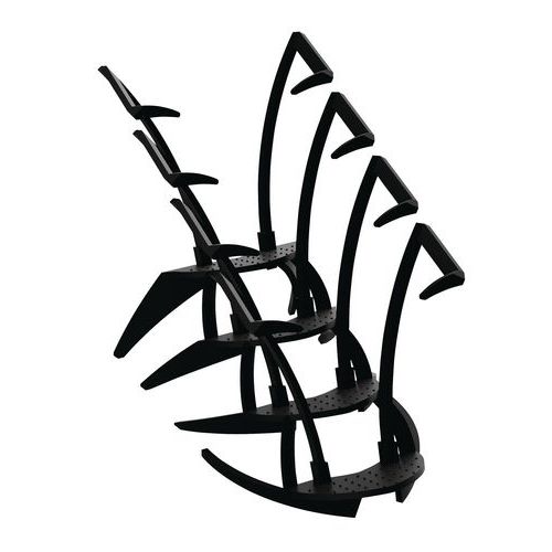 Expositor de mesa Filario com 4 compartimentos