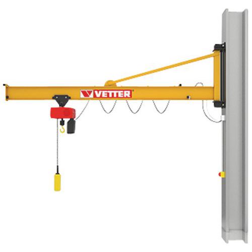 Grua de parede - Capacidade 1600 e 2000 kg