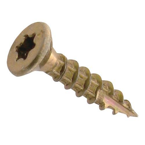 Parafuso madeira em estrela, aço, 4 mm