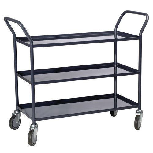 Carro com 2 e 3 plataformas – capacidade de carga de 200 kg Carro com 2 e 3 plataformas – capacidade de carga de 200 kg