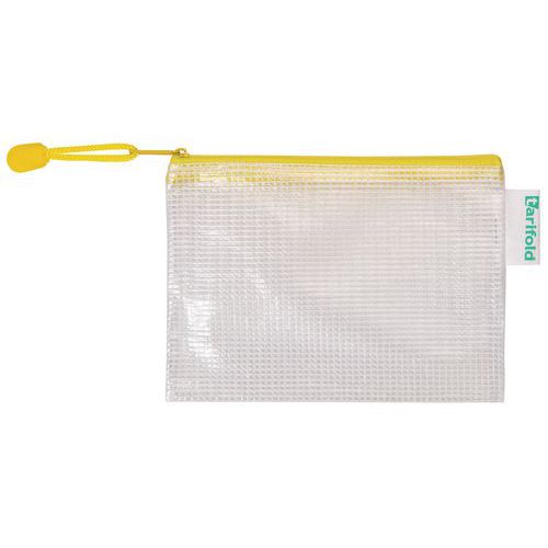 Bolsa com fecho de correr T-Collection - Formato A6 horizontal 160 x 110 mm