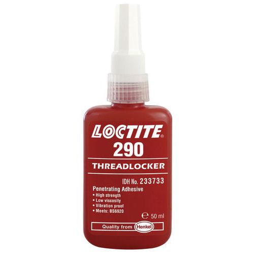 Fixador de roscas 290 Loctite - 50 ml