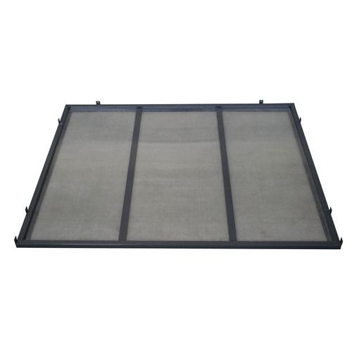 Fundo lateral para 1 módulo de partida para abrigo multiusos - Cobertura arredondada