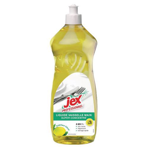 Líquido para lavar louça Jex Professionnel limão - Frasco de 1 L ou bidão de 5 L