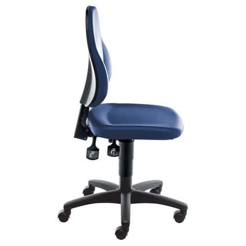 Cadeira de oficina ergonómica Multitalent em vinil