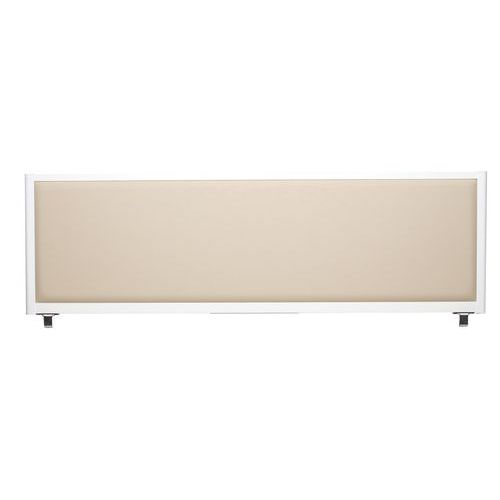 Biombo de separação acústica 495x1400 - Perfil Branco