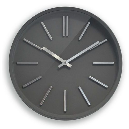 Relógio Goma silencioso de Ø35 cm – cinzento – Orium