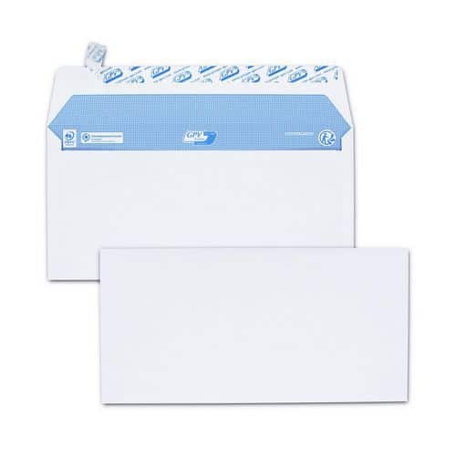 Envelope extra branco de 100 g/m² – caixa de 200 unidades – GPV