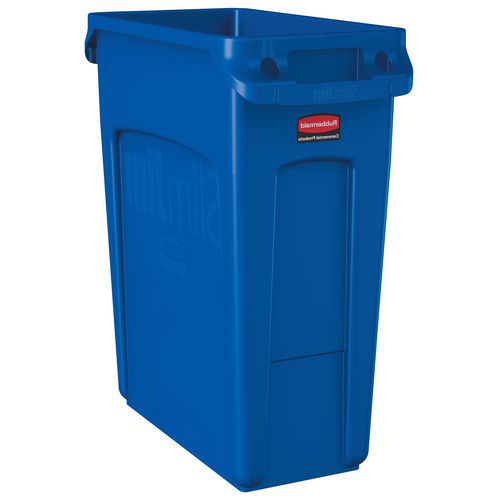 Caixote do lixo de separação Slim Jim com condutas de ventilação 60 e 87 L – Rubbermaid