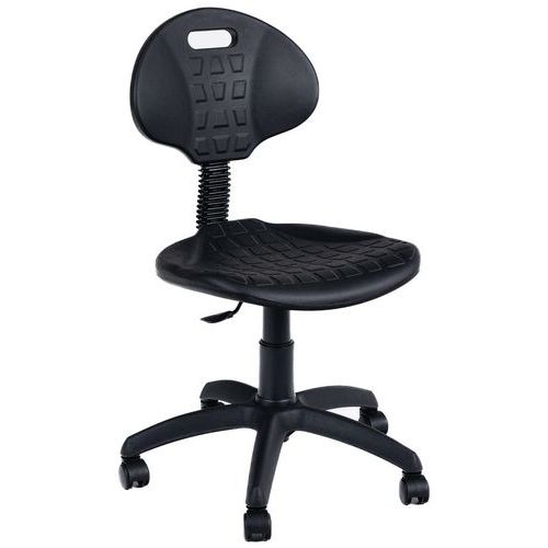 Cadeira de oficina ergonómica – Baixa - Manutan Expert