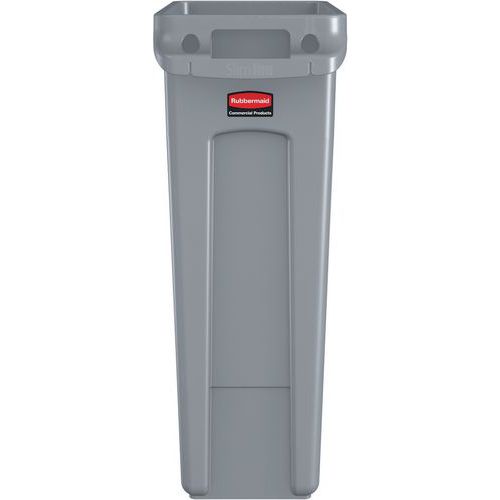 Caixote do lixo de separação Slim Jim com condutas de ventilação 60 e 87 L – Rubbermaid