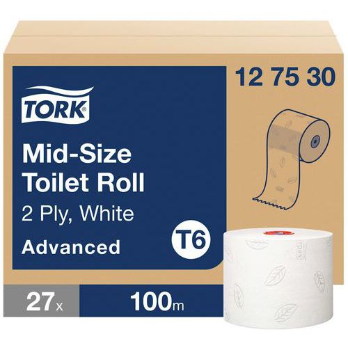 Papel higiénico Tork Compact - Rolo - T6