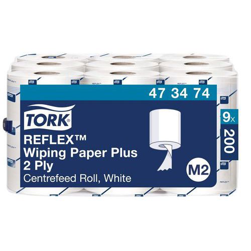 Rolo de secagem de extração central Tork Reflex Plus