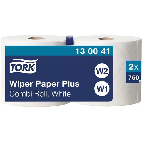 Rolo de papel de remoção Tork Plus - 750 folhas