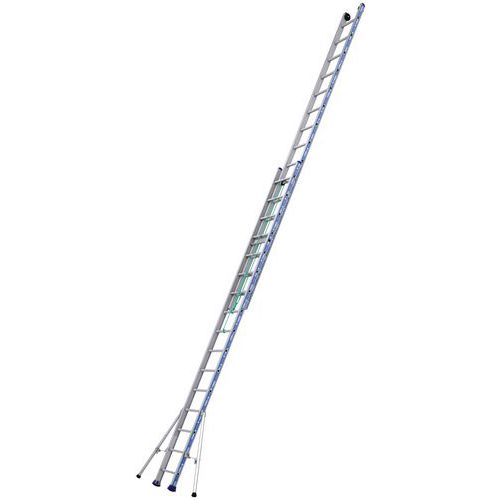 Escada extensível com corda Platinium 300 – 2 planos – Tubesca