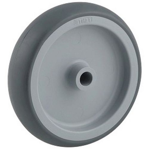 Roda para rodízios institucionais - Capacidade de 40 a 110 kg