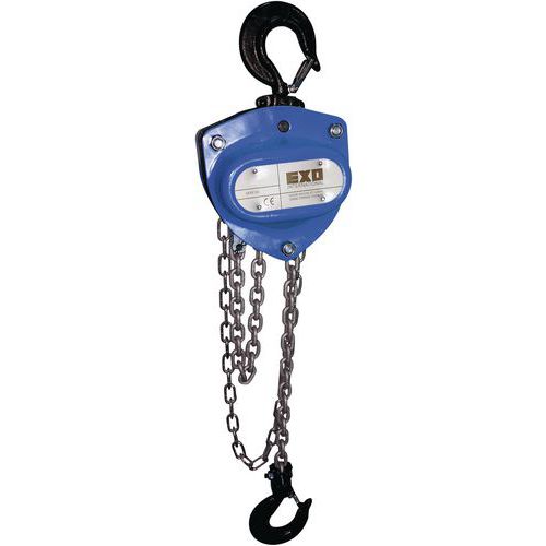 Diferencial manual Exo - Capacidade de 250 a 5000 kg