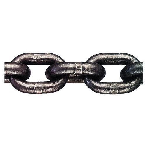 Corrente de elevação em aço – Grau 80 – Elos curtos – Capacidade: 1120 a 11 200 kg