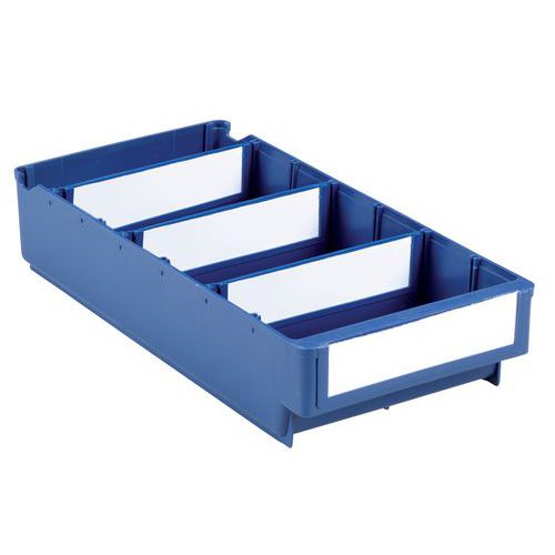 Caixa-gavetas da série B – 300 a 500 mm de comprimento – 1,5 a 5,3 L