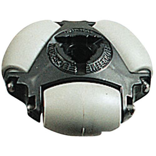 Rolete omnidirecional - Capacidade 10 e 50 kg