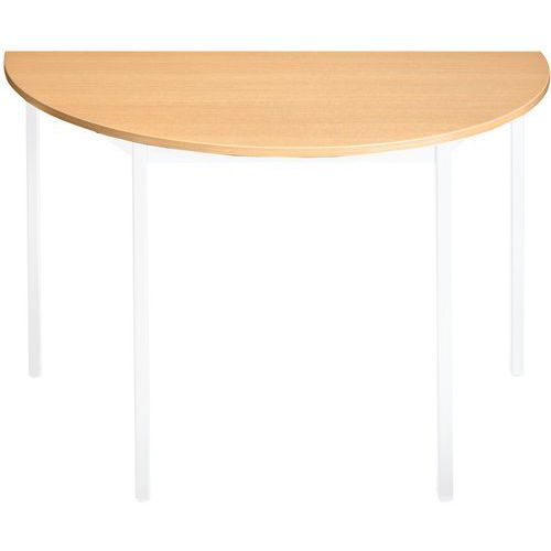 Mesa de reunião modular universal – Semicírculo - Manutan Expert