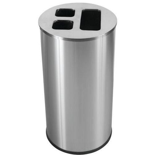 Caixote de separação de lixo de 3 fluxos - 40 e 60 l