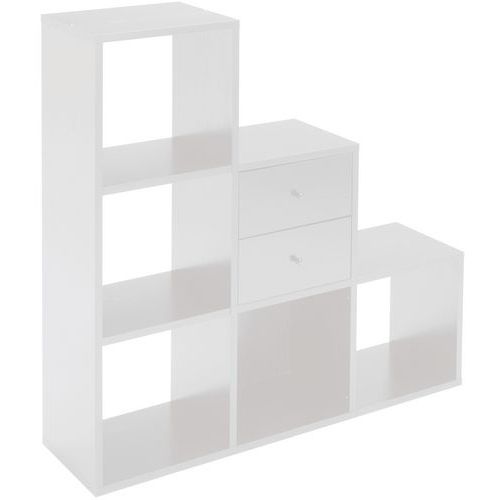 Móvel esc. 6 comp. Maxicube preto/amieiro/branco – Artarredi Móvel esc. 6 comp. Maxicube preto/amieiro/branco – Artarredi