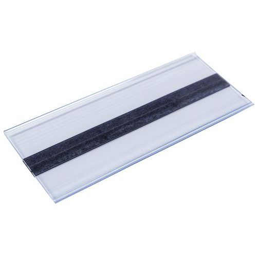 Porta-etiquetas transparente – Magnético - Manutan Expert