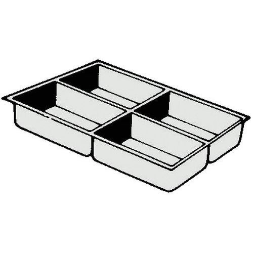 Bloco de compartimentos para gavetas – 6 cm – Clen