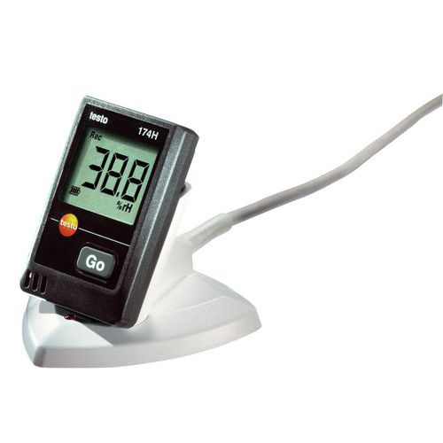 Kit de registador de temperatura e de humidade + interface USB - Testo174 H