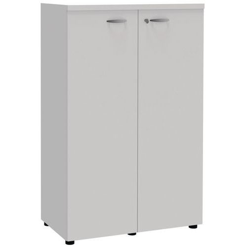 Armário com portas rebatíveis Open - Branco/branco Armário com portas rebatíveis Open - Branco/branco