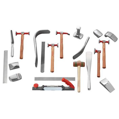Selecção de 20 ferramentas de bate-chapas