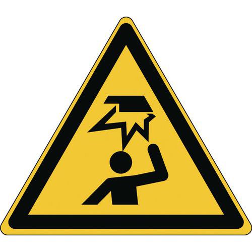 Painel de perigo – Obstáculo em altura – rígido