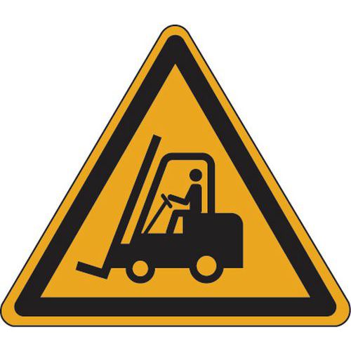 Painel de perigo – Veículos industriais – alumínio