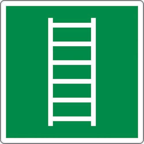 Painel de evacuação – Escada de evacuação – alumínio
