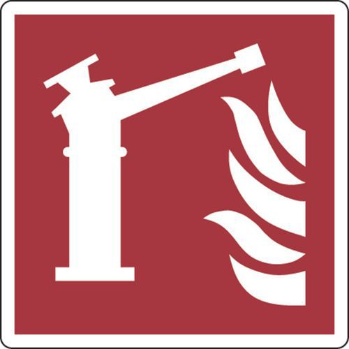 Painel de incêndio – Boca de incêndio e lança de combate a incêndios – alumínio Painel de incêndio – Boca de incêndio e lança de combate a incêndios – alumínio