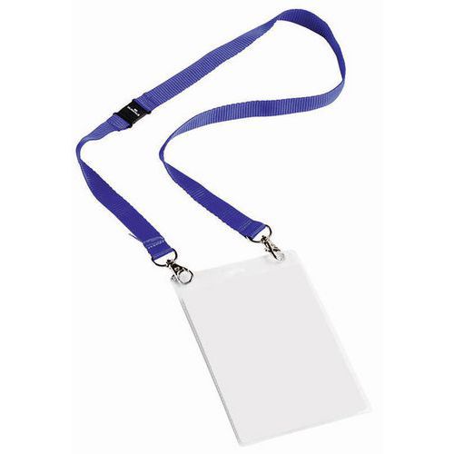 Porta-crachás para eventos - De laço têxtil Porta-crachás para eventos - De laço têxtil