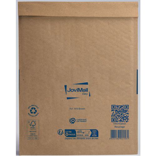 Envelopes almofadados com plástico de bolhas – Kraft – 100 unidades