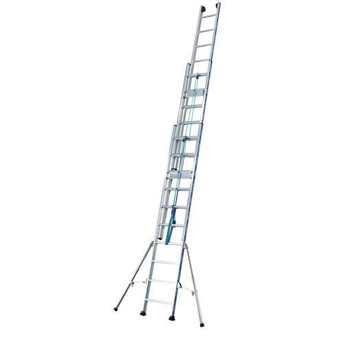 Escada extensível com corda Platinium 300 – 3 secções
