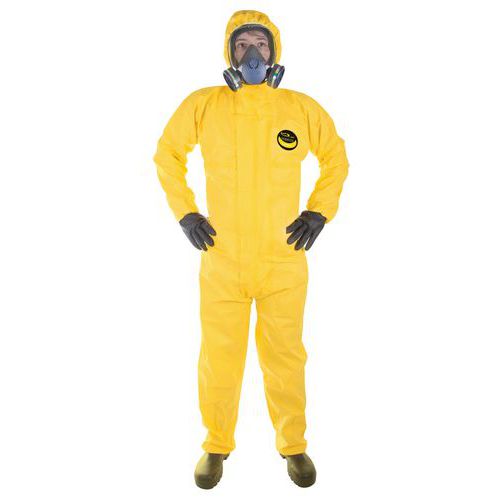 Fato de proteção contra químicos descartável Weejet – tipo 3/4 – Weesafe