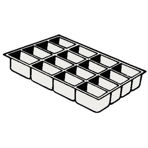 Bloco de compartimentos para gavetas – 6 cm – Clen
